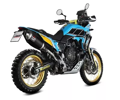 Mivv Exhaust Muffler Dakar Inox Black Yamaha Tenere 700 World Raid 2022 > 2023 • $384.53